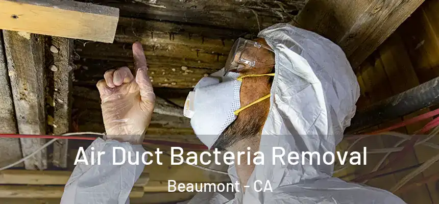 Air Duct Bacteria Removal Beaumont - CA
