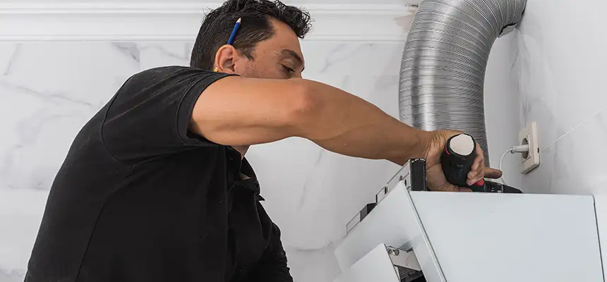 Precision In-wall Dryer Vent Cleaning & Rerouting Corrections in Beaumont, CA